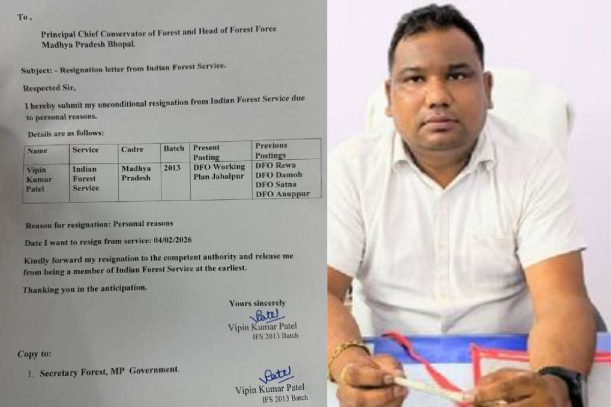 Senior Forest Officer Quits After Alleged Year-Long Harassment in Madhya Pradesh