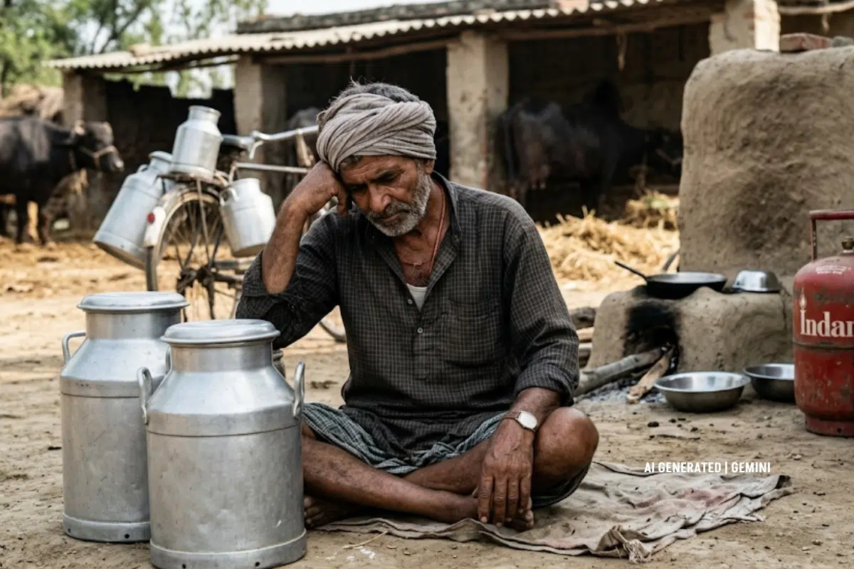 LPG Crisis Hits Dairy Industry in India