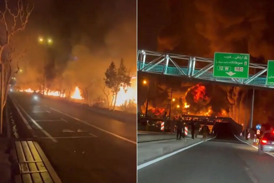 Oil rain in Iran, what is the science behind this?