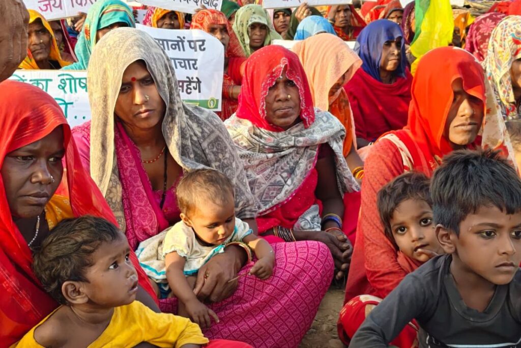 women ken betwa link project protest