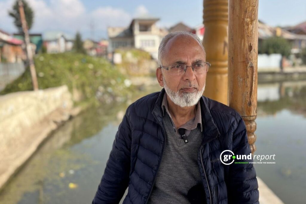 Locals at Khushal Sar lake