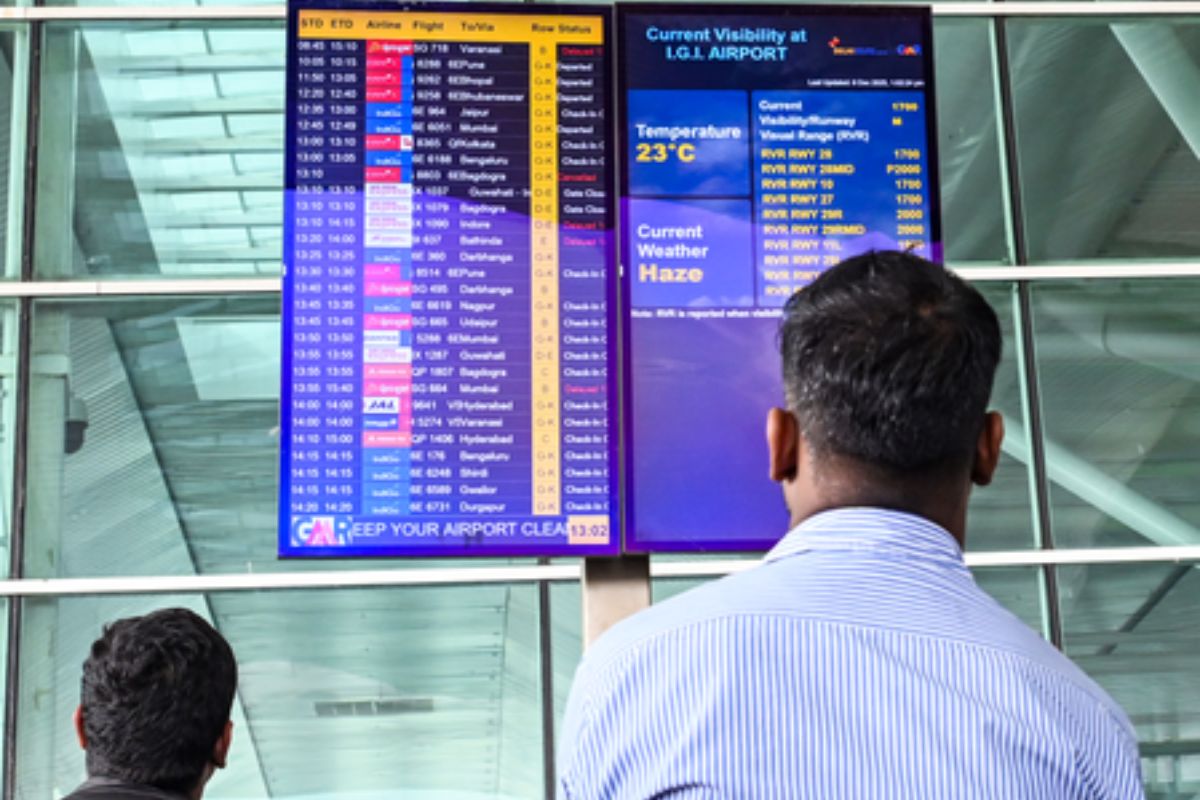 IndiGo Warns Delhi Passengers of Flight Delays as Thunderstorms Approach