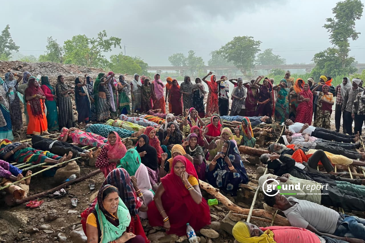 pyre protest chhatarpur ken betwa